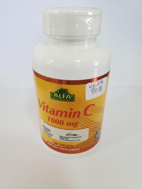 Vitamina C 1000mg con 100 Tablets