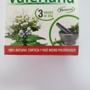 Raíz de valeriana 25 cápsulas