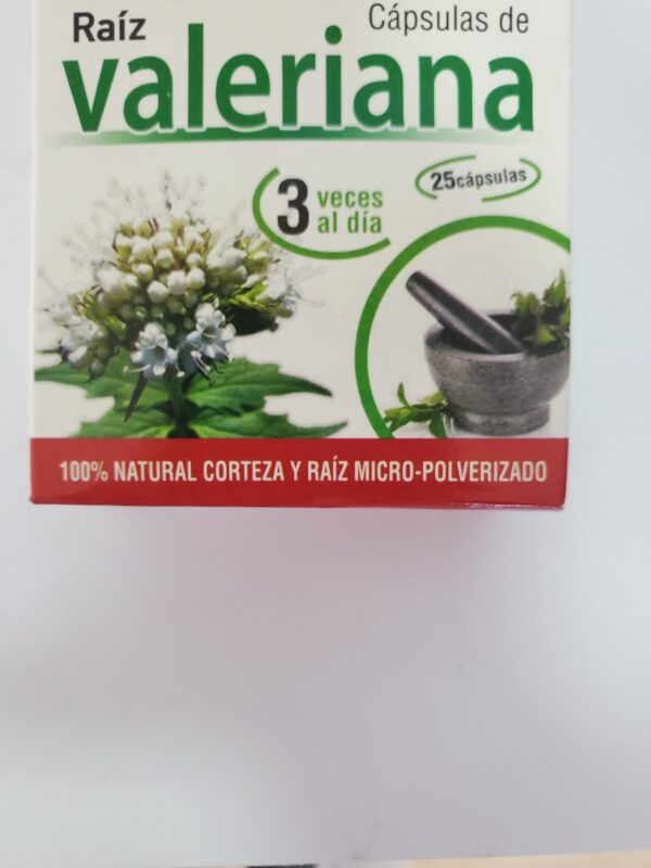 Raíz de valeriana 25 cápsulas