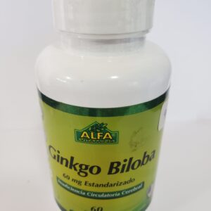 Ginkgo Biloba 60 mg 60 cápsulas